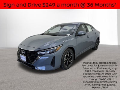 2025 Nissan Sentra SV