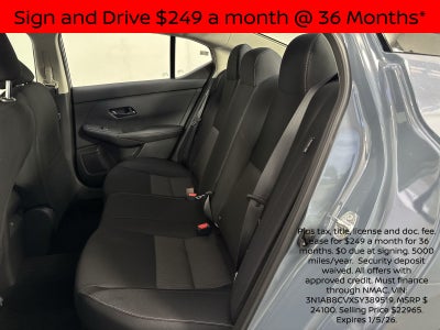 2025 Nissan Sentra SV