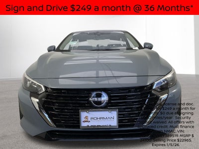 2025 Nissan Sentra SV