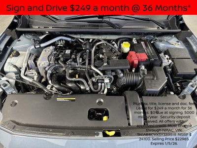 2025 Nissan Sentra SV