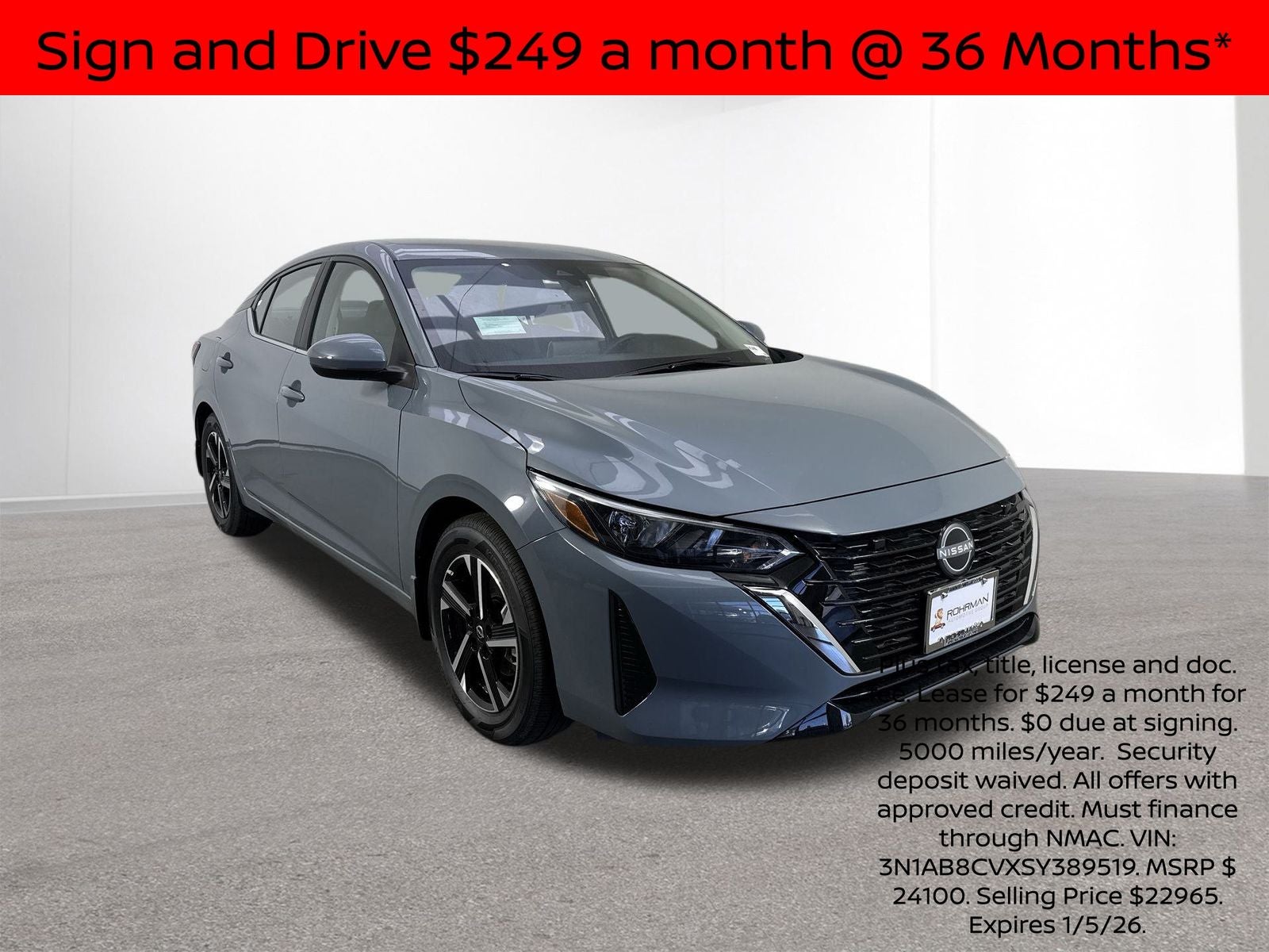 2025 Nissan Sentra SV