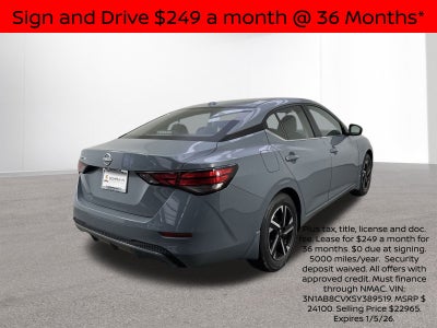 2025 Nissan Sentra SV