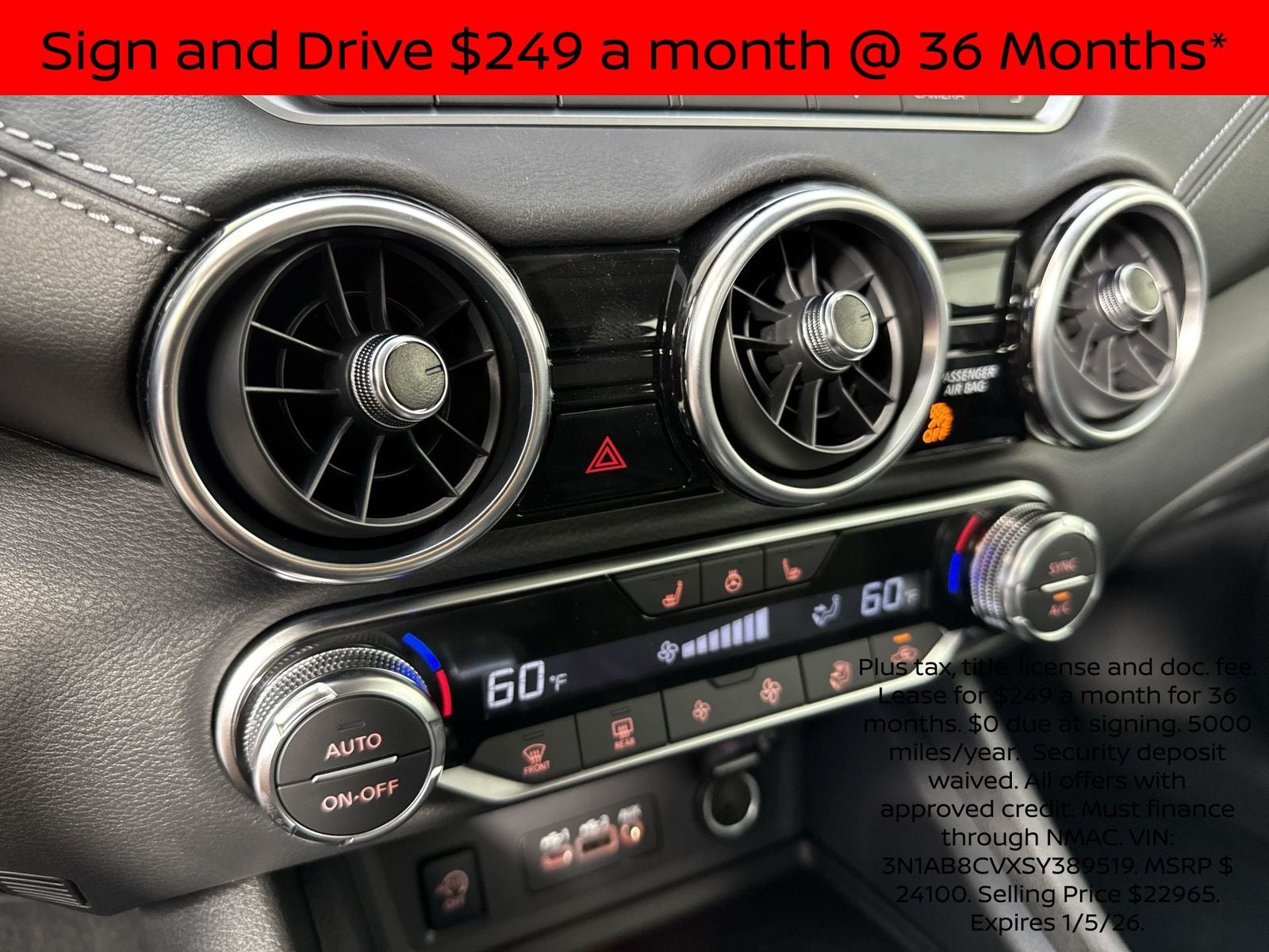 2025 Nissan Sentra SV