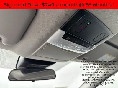 2025 Nissan Sentra SV