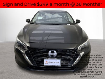 2025 Nissan Sentra SV