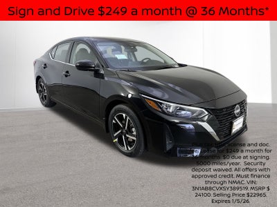 2025 Nissan Sentra SV