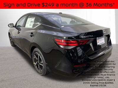 2025 Nissan Sentra SV