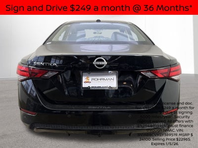 2025 Nissan Sentra SV