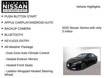 2025 Nissan Sentra SV