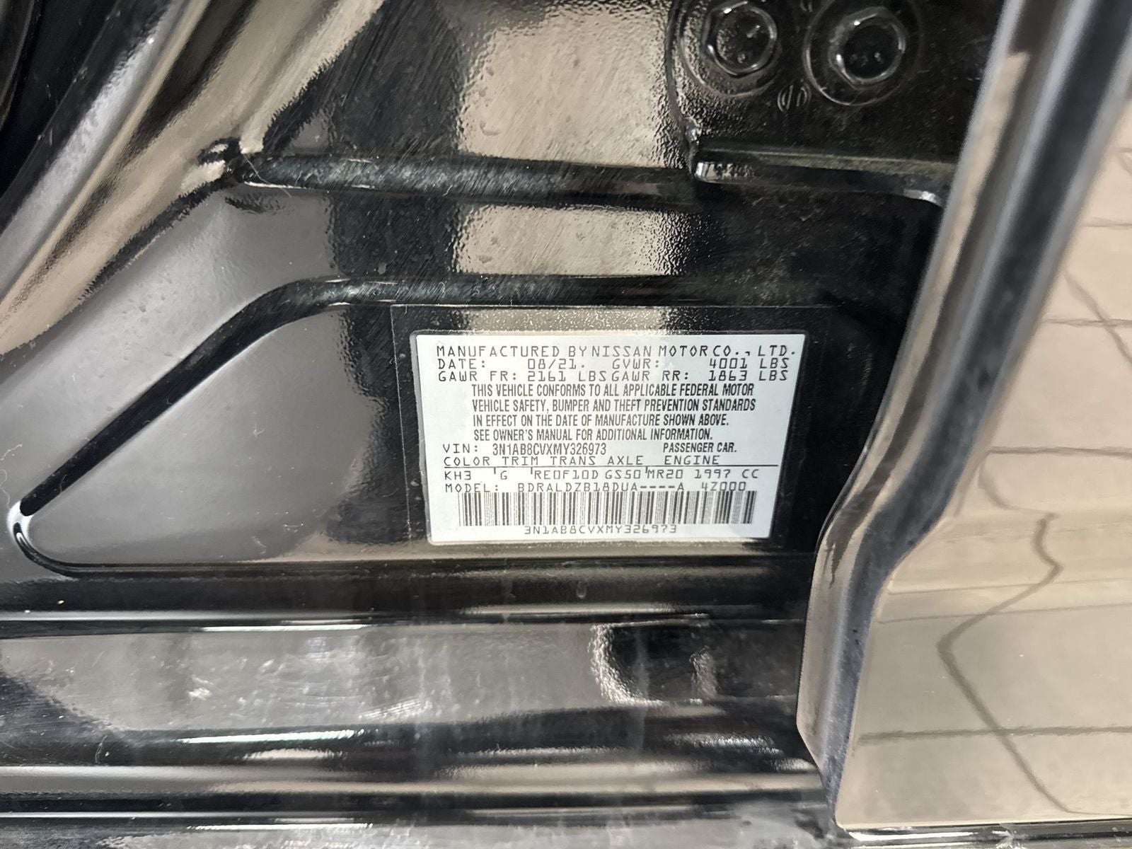 2021 Nissan Sentra SV