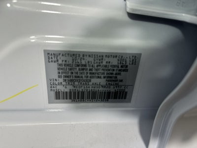 2025 Nissan Sentra SV