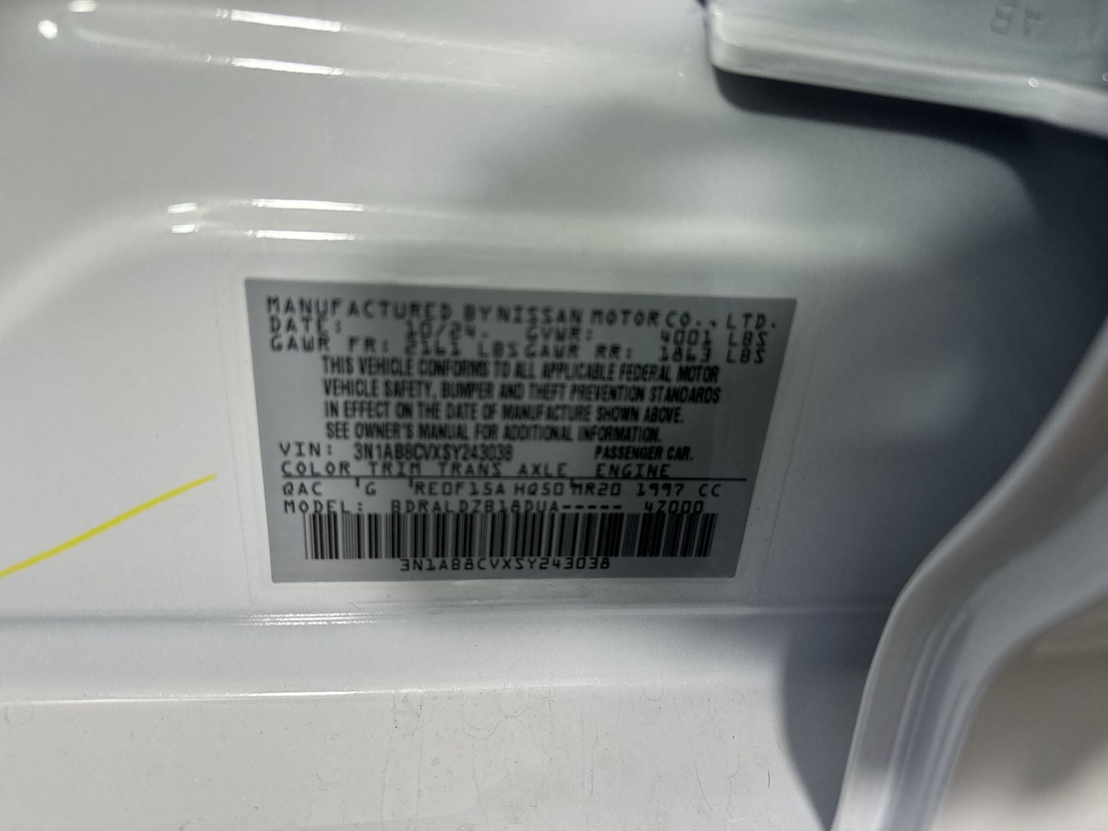 2025 Nissan Sentra SV