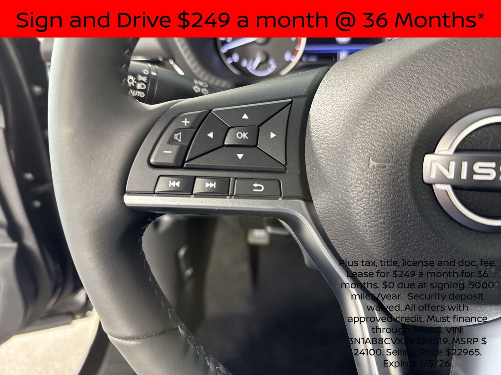 2025 Nissan Sentra SV