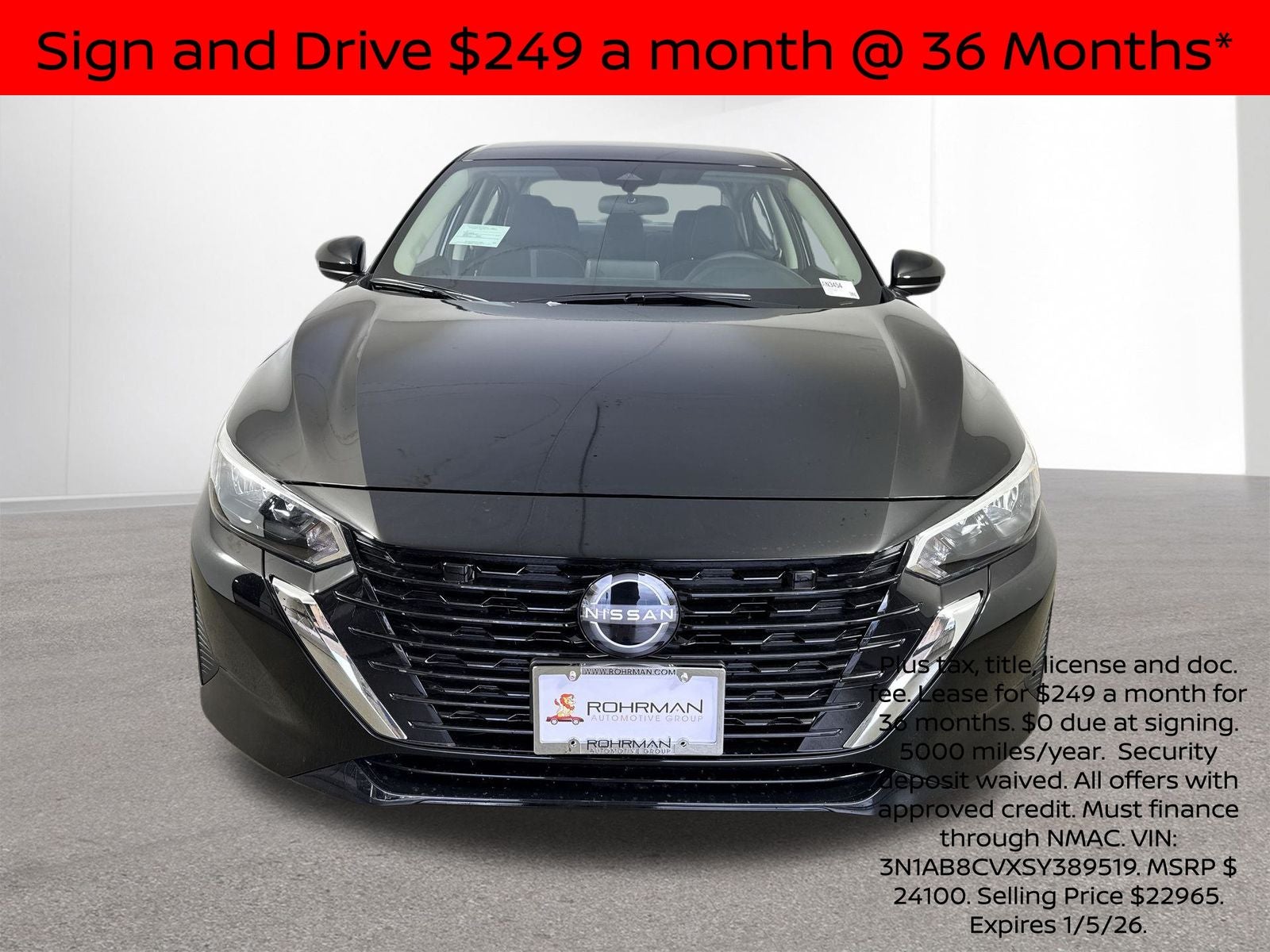 2025 Nissan Sentra SV