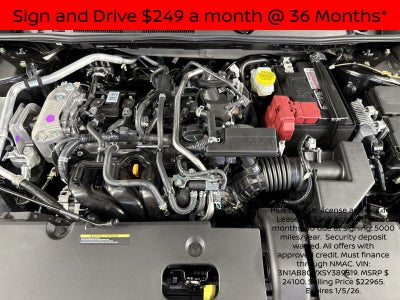 2025 Nissan Sentra SV