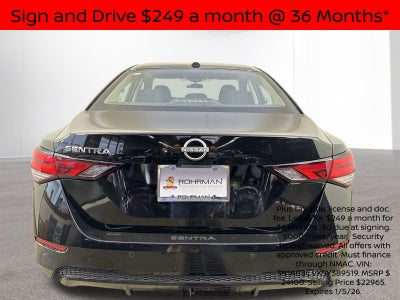 2025 Nissan Sentra SV