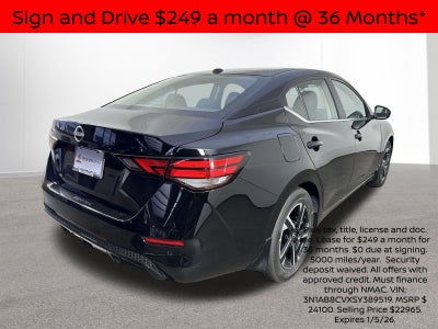 2025 Nissan Sentra SV