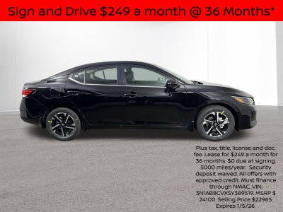 2025 Nissan Sentra SV