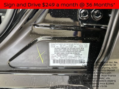 2025 Nissan Sentra SV