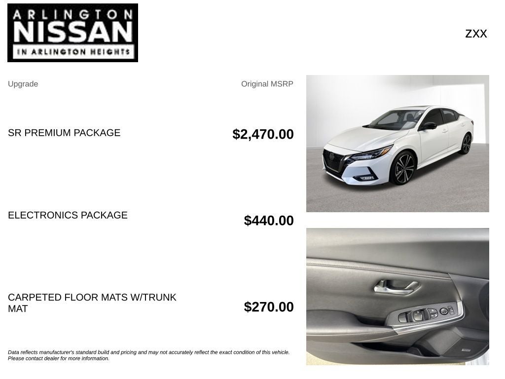 2023 Nissan Sentra SR