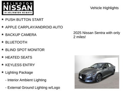 2025 Nissan Sentra SR