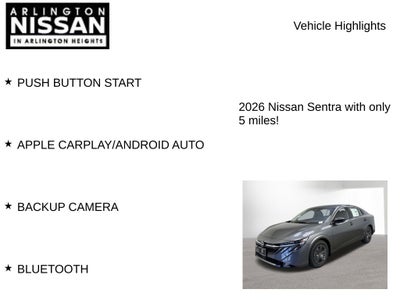 2026 Nissan Sentra S