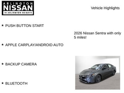 2026 Nissan Sentra S