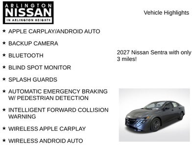 2027 Nissan Sentra S