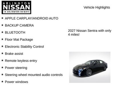 2027 Nissan Sentra S