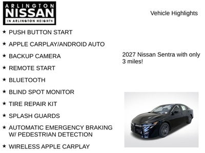 2027 Nissan Sentra S