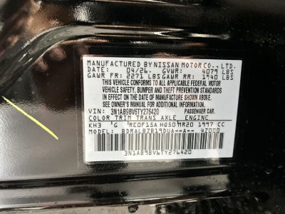 2026 Nissan Sentra S