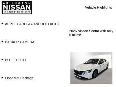 2026 Nissan Sentra S