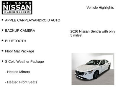 2026 Nissan Sentra S