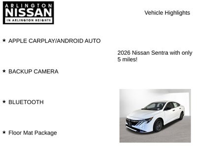 2026 Nissan Sentra S