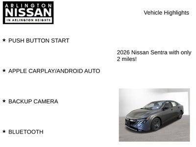 2026 Nissan Sentra S