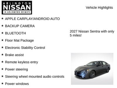 2027 Nissan Sentra S
