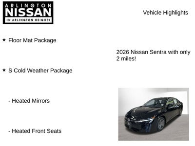 2026 Nissan Sentra S