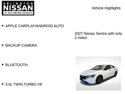 2027 Nissan Sentra S