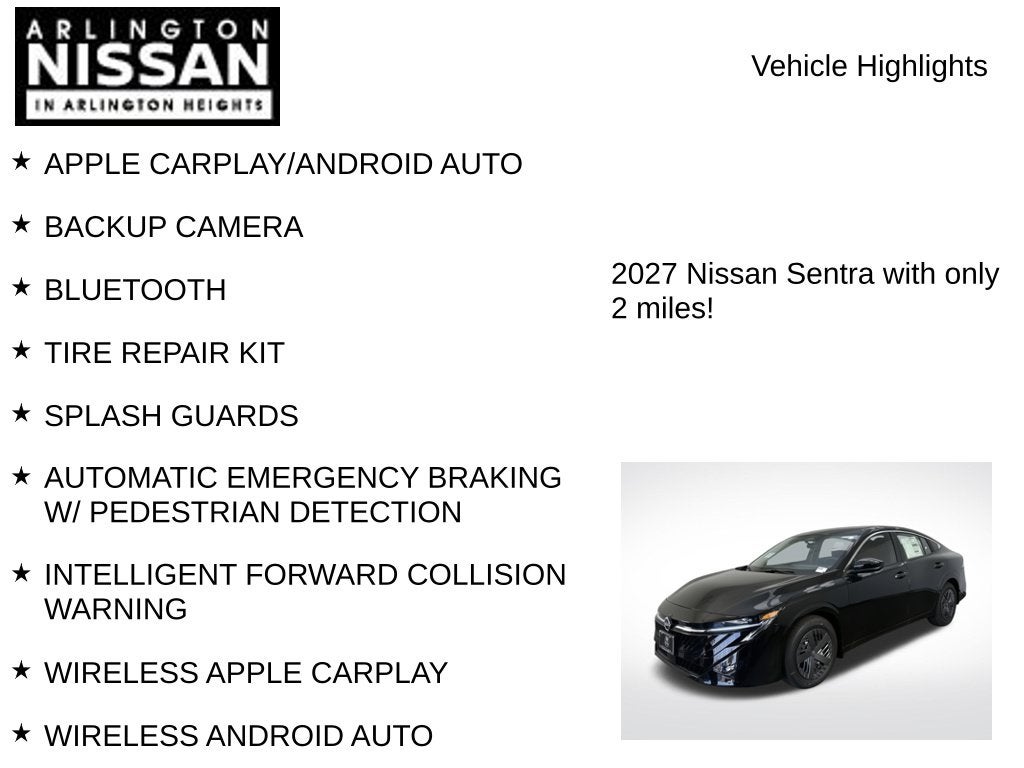 2027 Nissan Sentra S