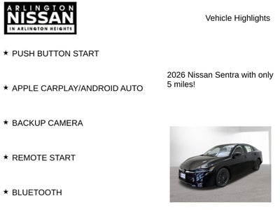 2026 Nissan Sentra SV