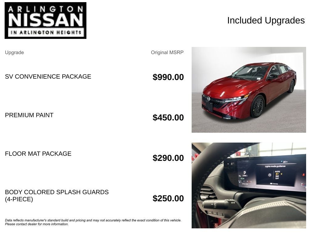 2026 Nissan Sentra SV