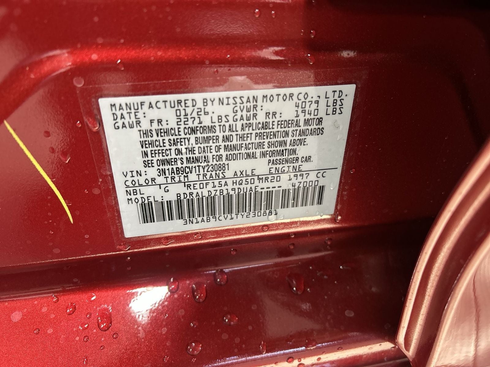 2026 Nissan Sentra SV