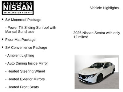 2026 Nissan Sentra SV
