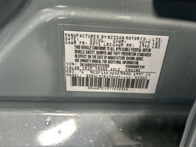 2026 Nissan Sentra SV