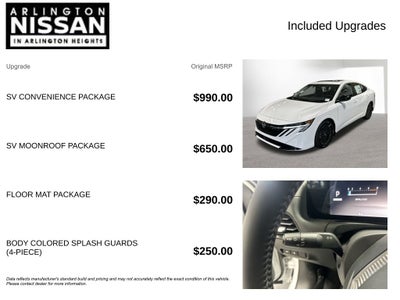 2026 Nissan Sentra SV
