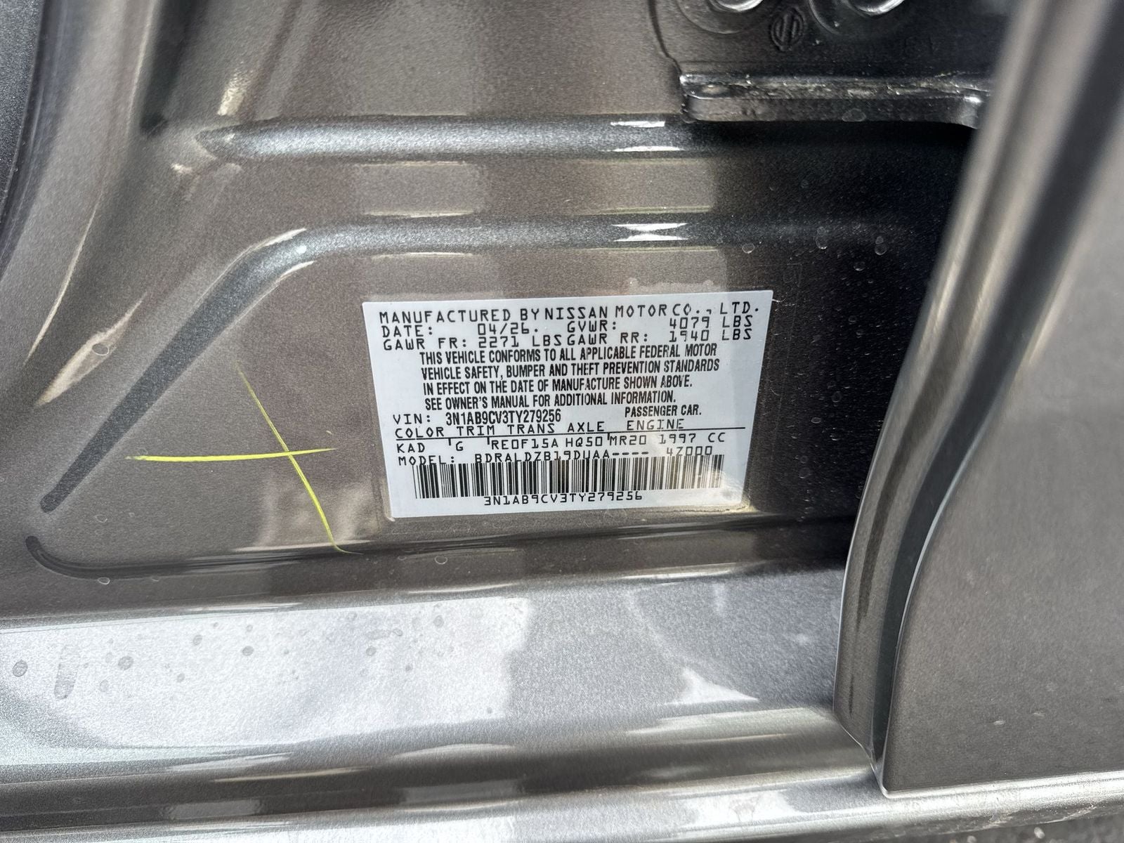 2026 Nissan Sentra SV