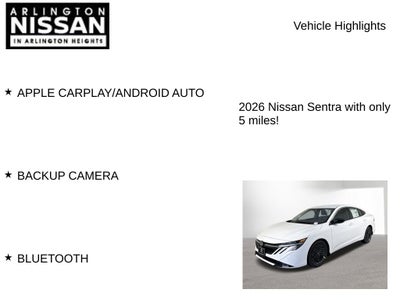 2026 Nissan Sentra SV