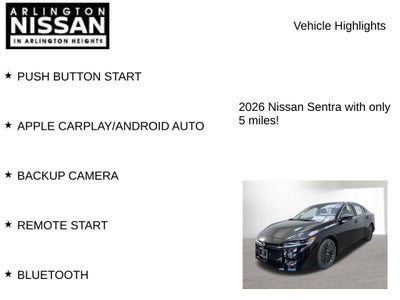 2026 Nissan Sentra SV