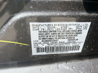 2026 Nissan Sentra SV