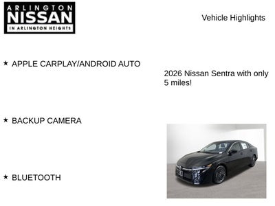 2026 Nissan Sentra SV